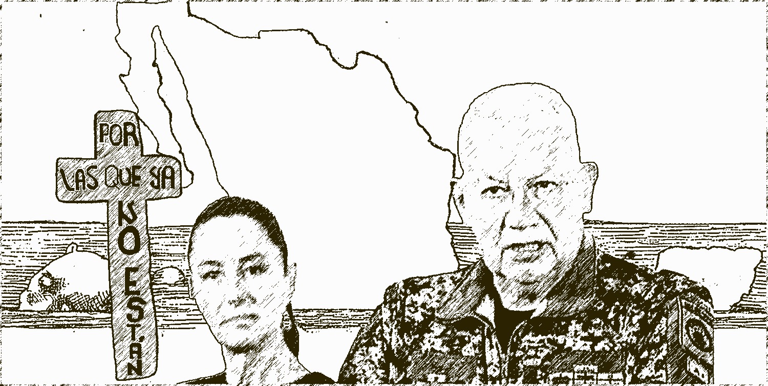 Presidenta Claudia Sheinbaum Pardo y el General Ricardo Trevilla Trejo